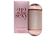 212 SEXY by Carolina Herrera combines quiet confidence with deliberately seductive elements. Elegant and at ease with the lifestyles of todays confident, successful women, this is the fragrance that allows freedom of personality and a sense of individuality. With top notes of fresh citrus, bergamot and rose pepper, feminine floral middle notes, and a spicy oriental base note with white musk and vanilla, this fragrance is truly individual and uniquely sexy.