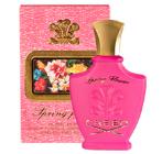 SPRING FLOWER women's perfume was launched by the designer house of CREED in 1996.  SPRING FLOWER celebrates the exuberance of new romance.  This floral and fruity women's fragrance possesses blend of Peach, melon, apple, Jasmine, rose, Musk and ambergris.